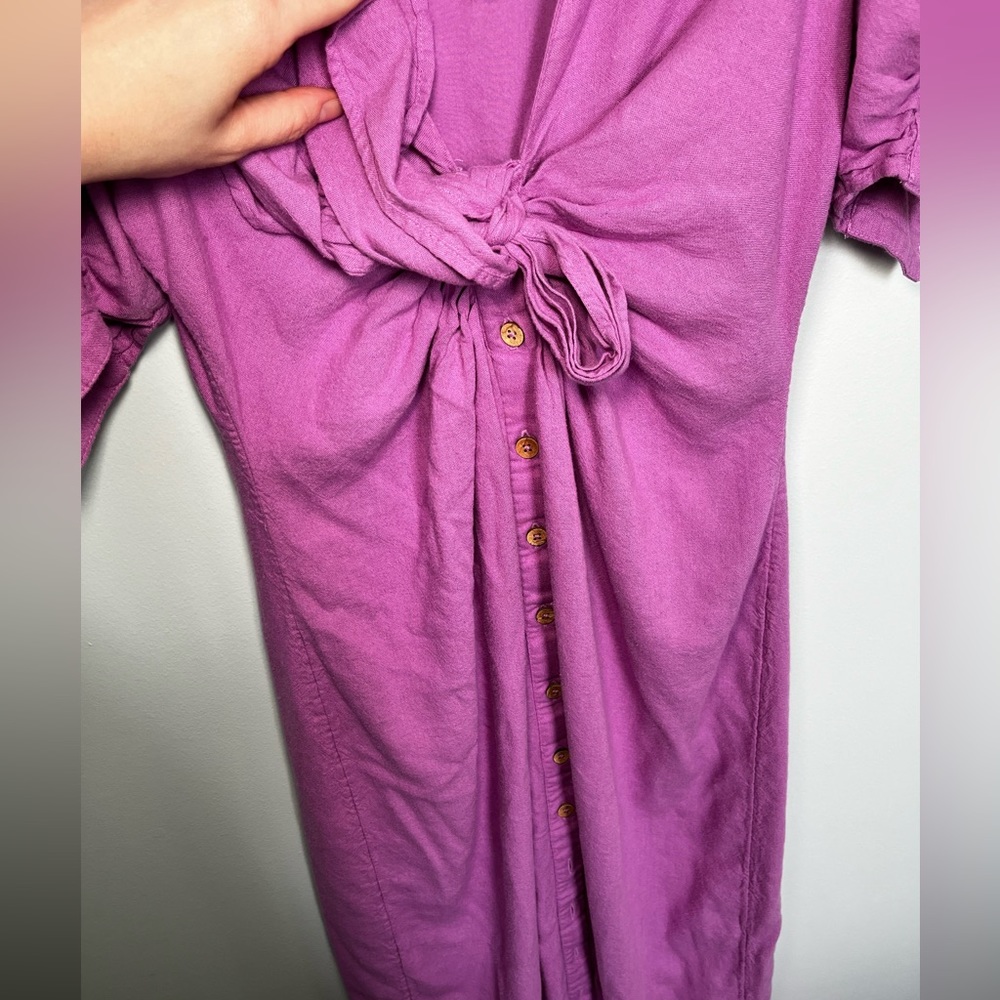 Free People Pink Midi Dress - Picture 4 of 8
